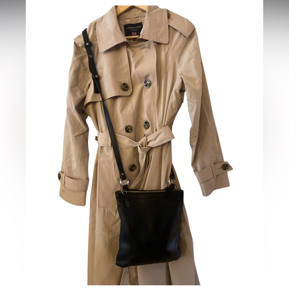 Vintage Coach 9457 Chelsea Slim Crossbody Purse Black Leather pristine - Picture 6 of 10